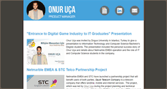 Desktop Screenshot of onuruca.com
